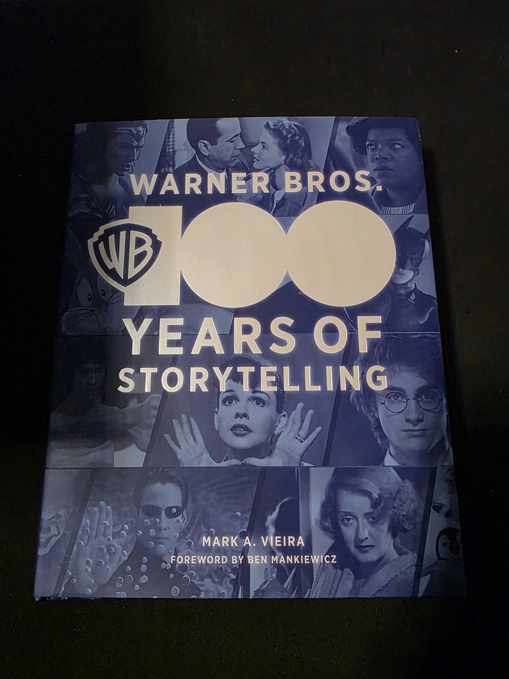 Warner Bros. 100 Years of Storytelling Book - Blue Cover